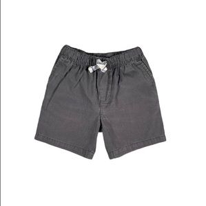 4/$12 💥 EUC (24m) Carter's Infant Baby Boys Grey Drawstring Shorts (956)